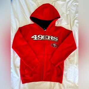 San Francisco 49ers sweatshirt hoodie youth